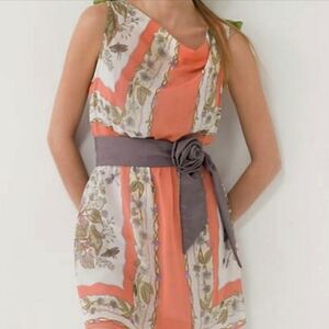 RARE ANTHROPOLOGIE Leifsdottir SHEER DRESS SIZE 0   ☆